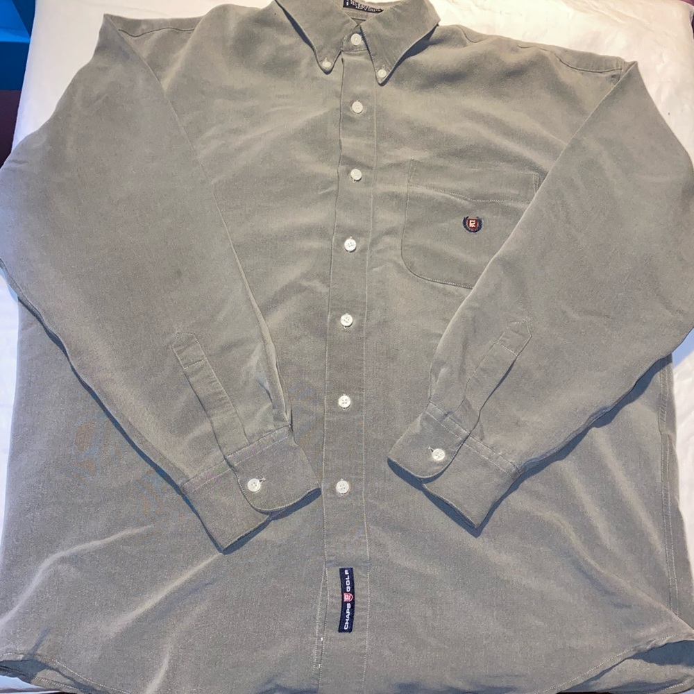 Vintage Chaps Ralph Lauren golf button down size Large